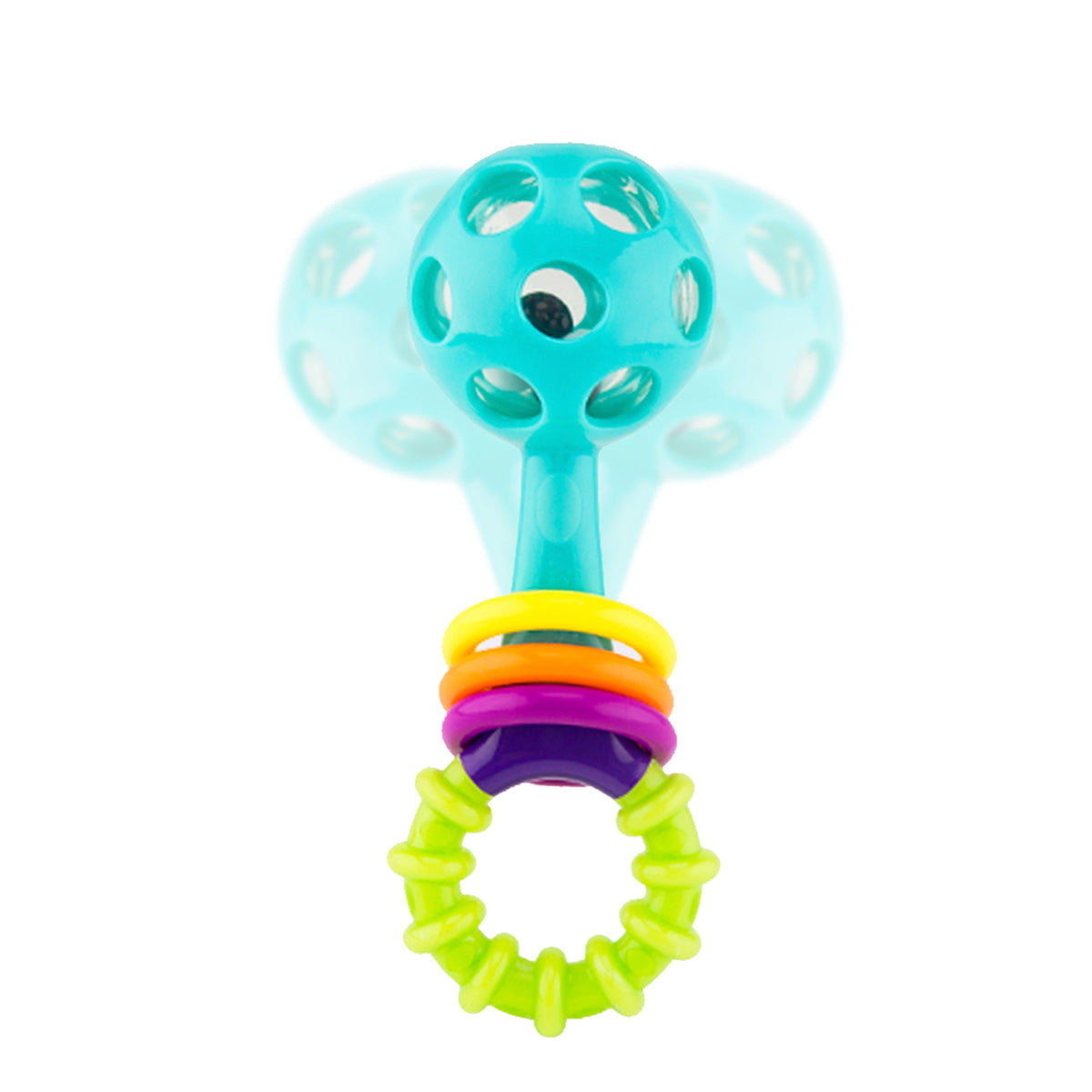 Sassy Rattle Sensory Barbell for Babies 0m+ Brand Sassy