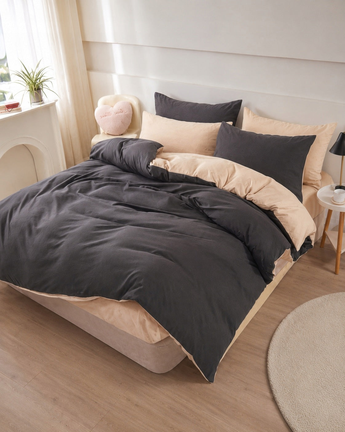 Satin Bedding Set 200x220 100% Cotton 3 pcs.