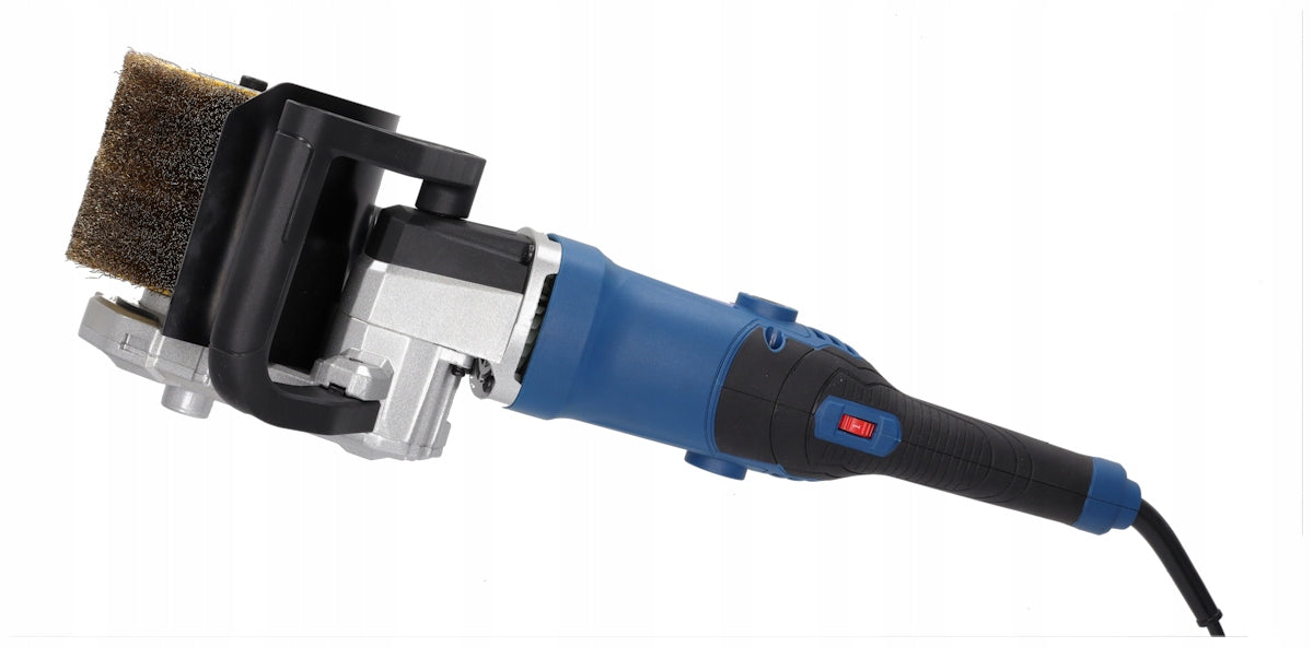 Satin Grinding Machine for Wood Steel DEDRA 1300W 2x Brushes+Masks Kind multi-function grinder
