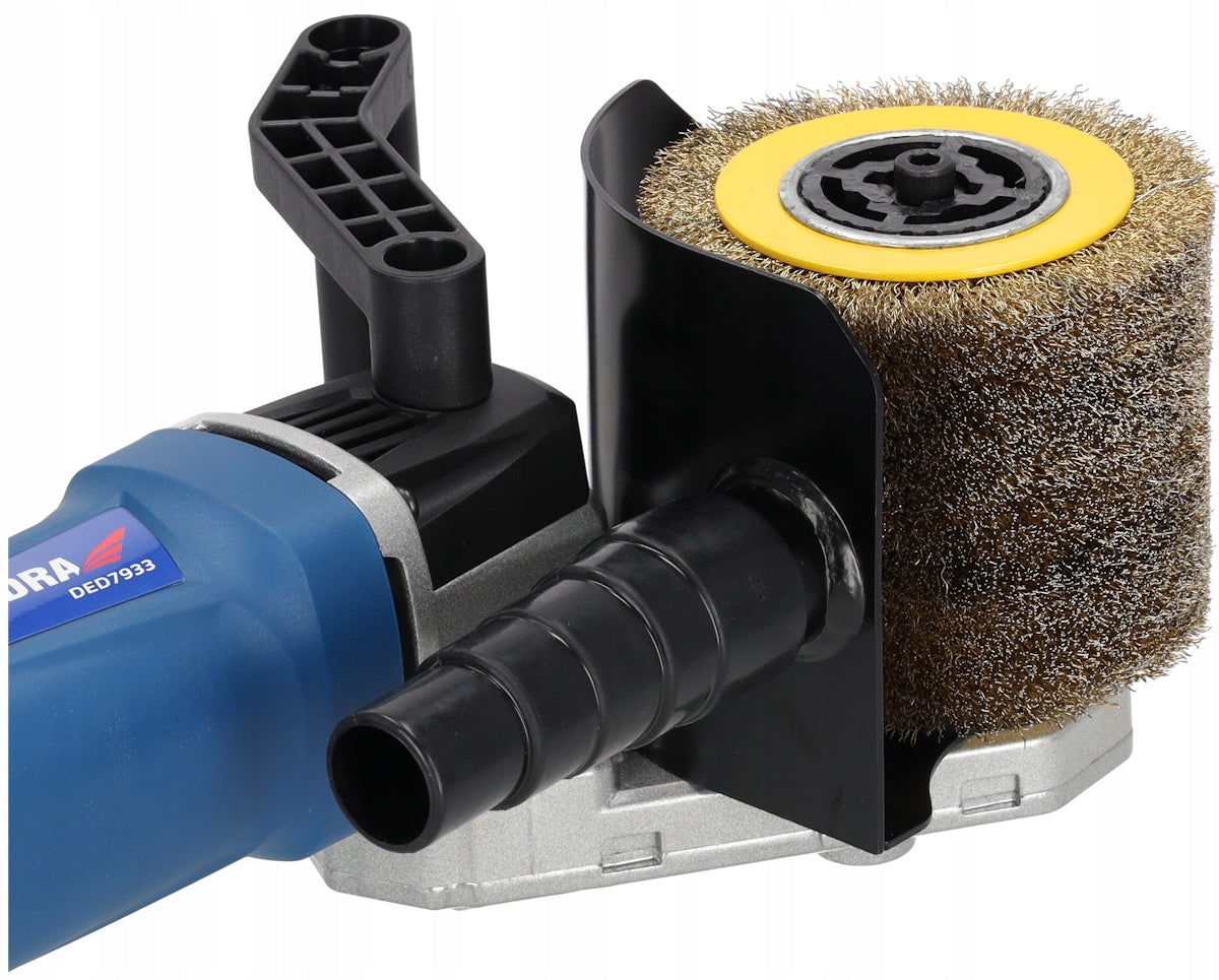 Satin Grinding Machine for Wood Steel DEDRA 1300W 2x Brushes+Masks Series DEDRA