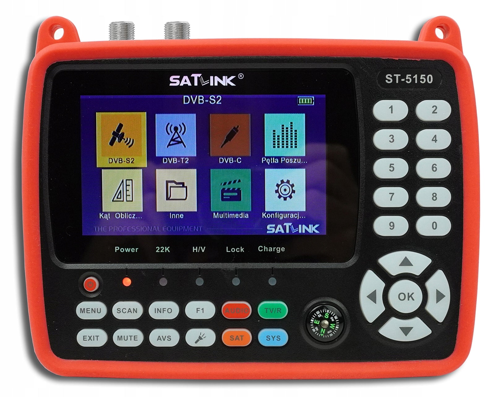 Satlink ST-5150 Miernik ustawiania anten naziemnych DVB-S/S2/T/T2 Packaging status original