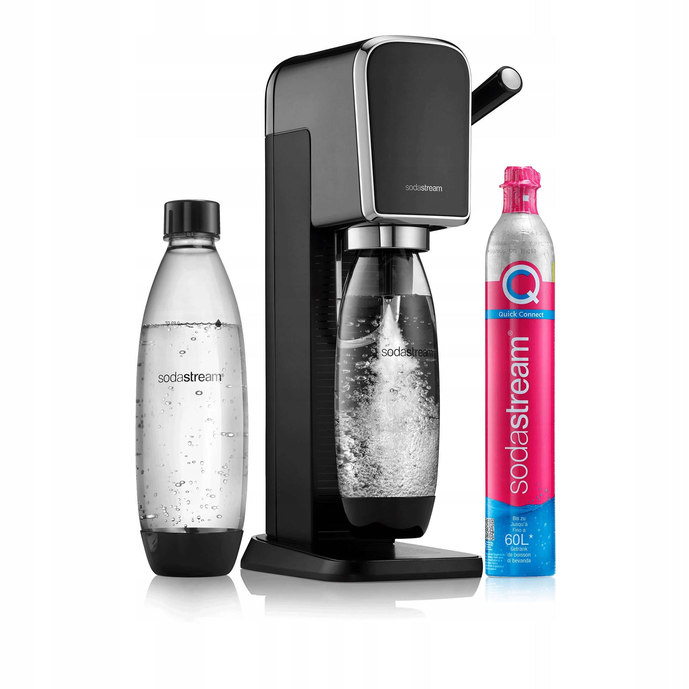 Saturator Soda Stream Art black 1 bottle