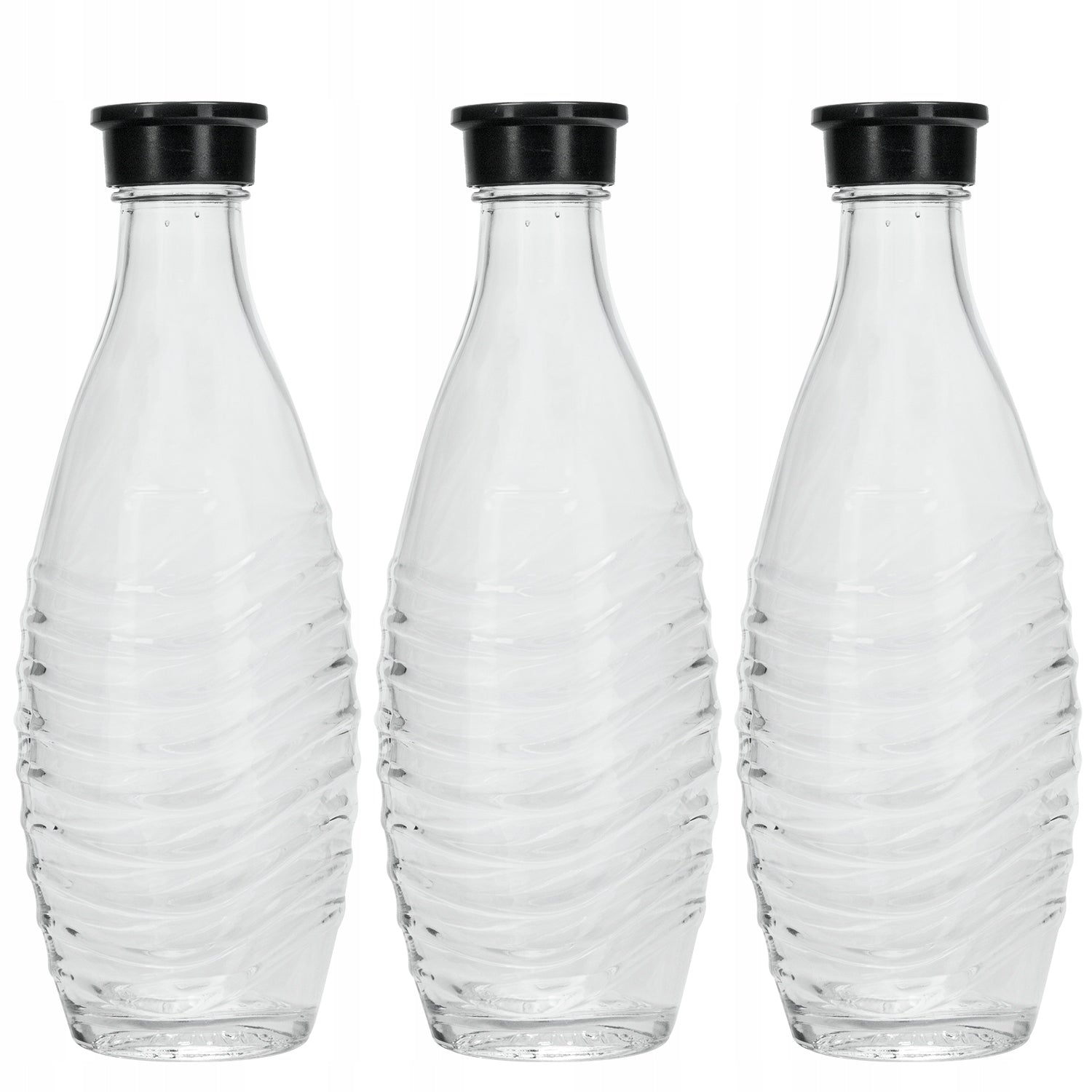 Saturator SodaStream Crystal 3.0 Titan QuickConnect + 3 carafes Volume 600 ml