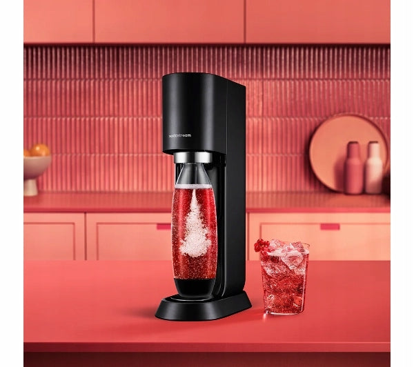 Saturator SodaStream MIX Black CO2 Cartridge Quick Connect Bottle 1L Packaging status original