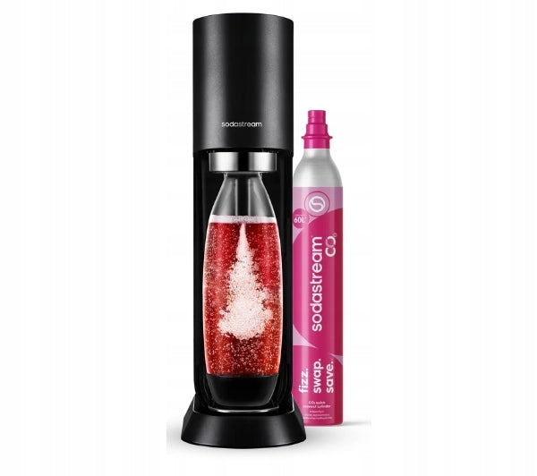 Saturator SodaStream MIX Black CO2 Cartridge Quick Connect Bottle 1L