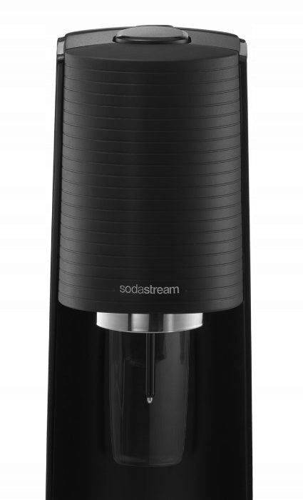 Saturator SodaStream Terra 1 bottle cylinder, Book bag FREEBIE Dominant color black