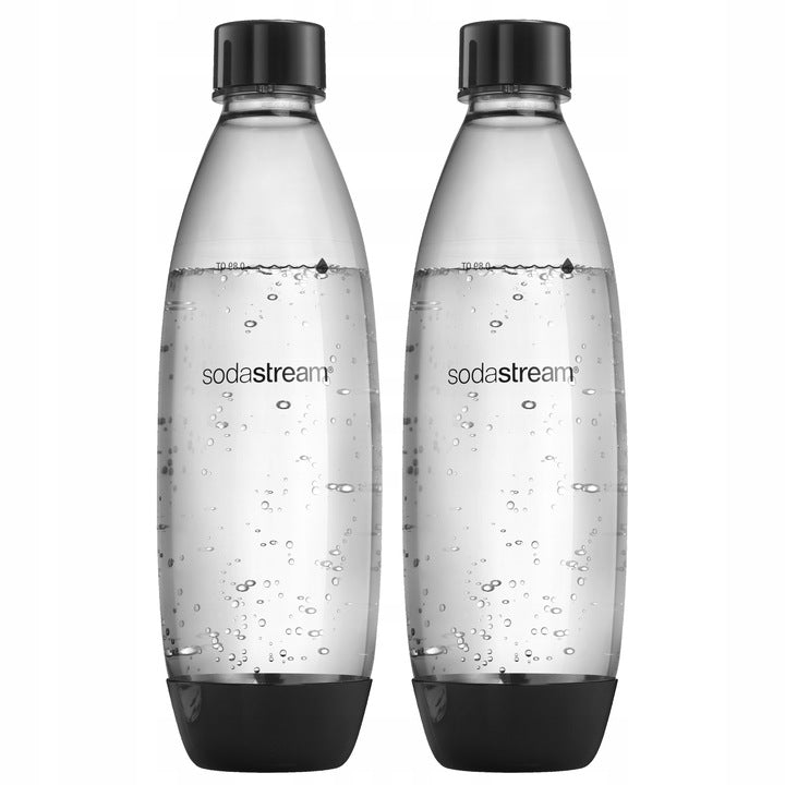 Saturator SodaStream Terra black + 2 bottles Fuse 1l + gas Volume 1000 ml