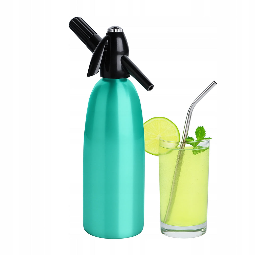 Saturator for sparkling water 1L QUICK SODA SA-01E ART Home Portable Siphon