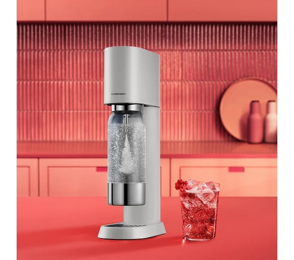 Saturator for sparkling water Sodastream Enso Beige + CO2 gas cartridge Brand SodaStream