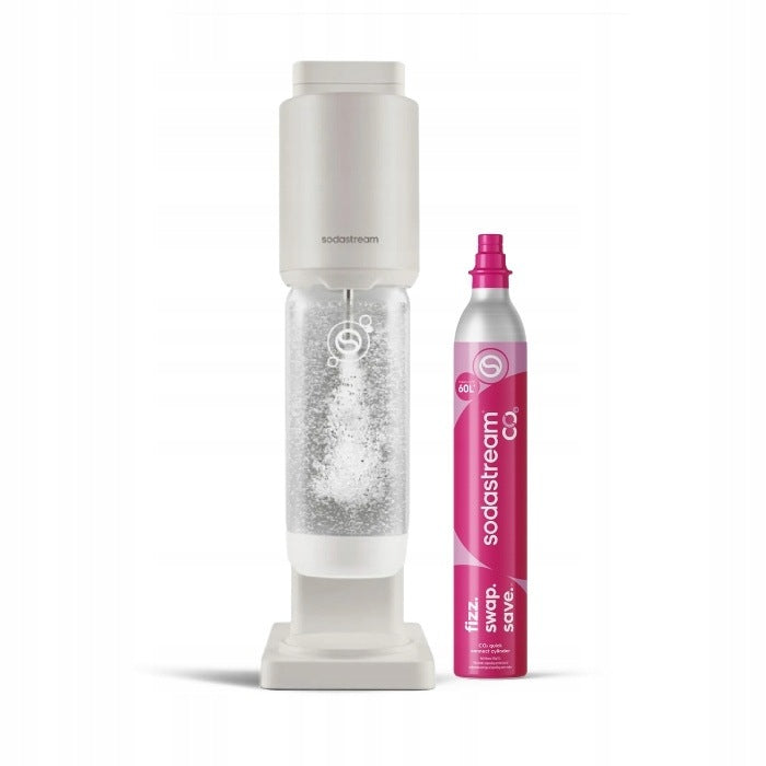 Saturator for sparkling water Sodastream Fresh White