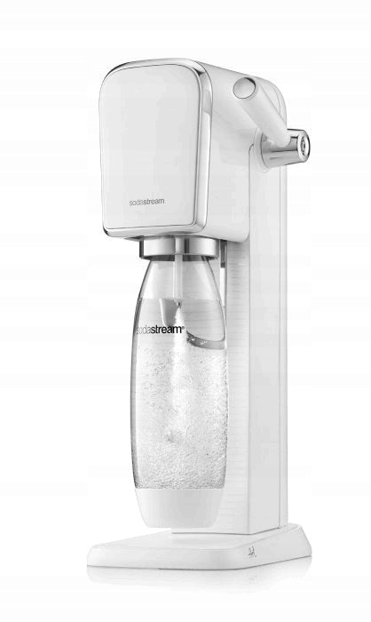 Saturator for water SodaStream Art white + bottle Fuse 1l + gas Brand SodaStream