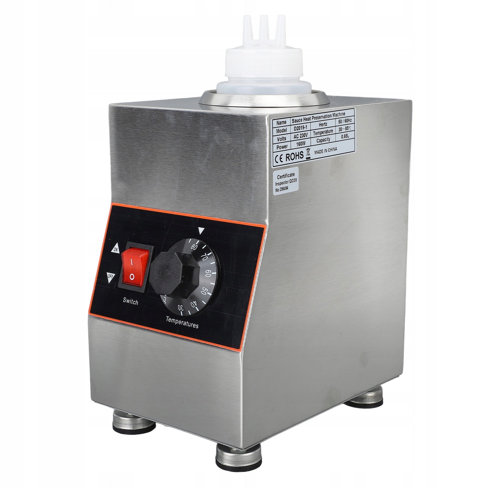 Sauce Warmer 650 ml 160 W Fast Heating Precision X1