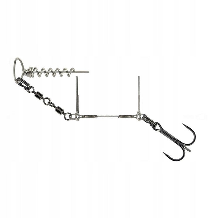 Savage Gear SPIN RIG steel armour 8,5 cm 23 kg anchor 2 SGY 2 pieces Brand Savage Gear
