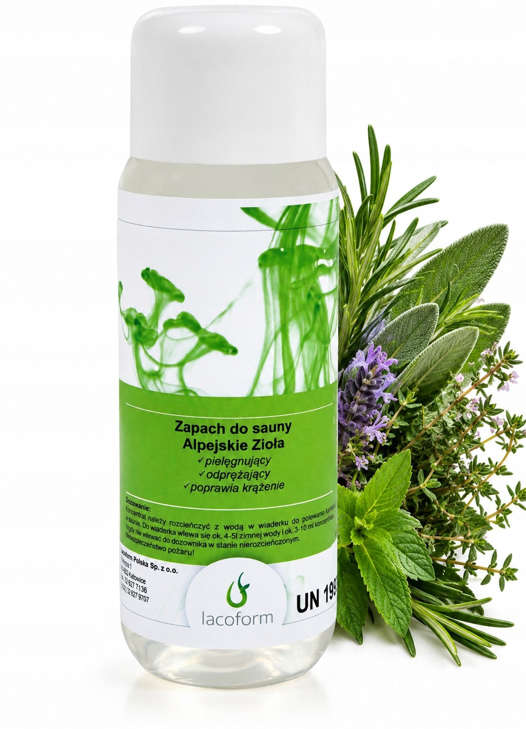Scent for sauna Alpine Herbs 250ml Lacoform – aroma