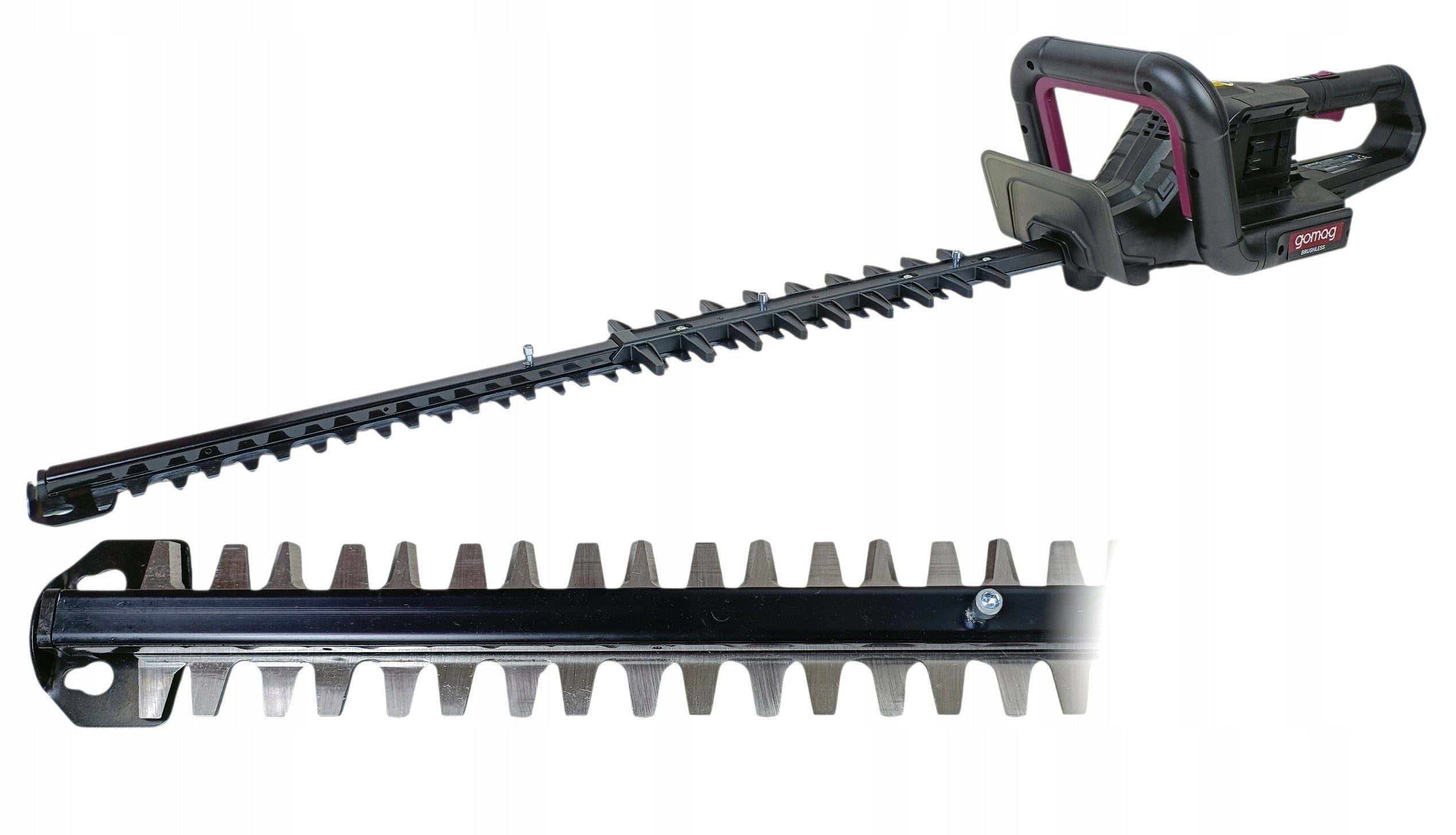 Scheppach Gomag Cordless Hedge Trimmer 72 cm 2 x 20V Solo Packaging status original