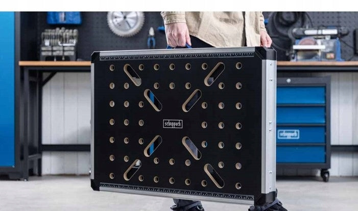 Scheppach MWB150 workbench adjustable mobile load capacity 450 kg Packaging status original