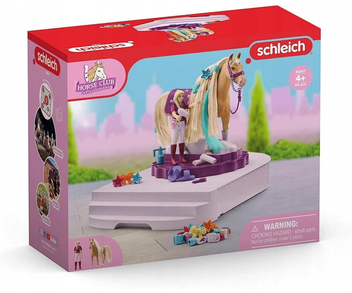 Schleich 42617 Rotating Horse Care Station