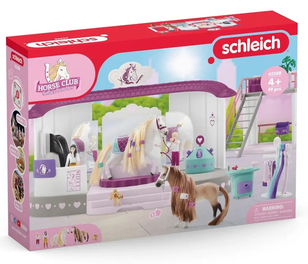 Schleich Beauty salon for horses Sofia's Beauties Horse Club 42588