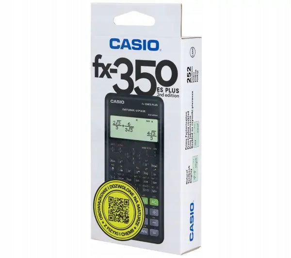 Scientific calculator Casio FX-350ESPLUS-2 Generation 252 Features Packaging status original