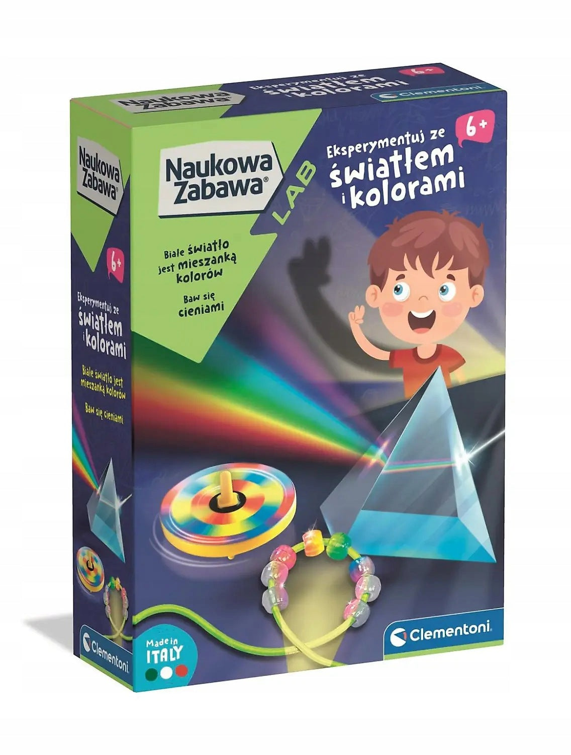 Scientific fun. Light and colors