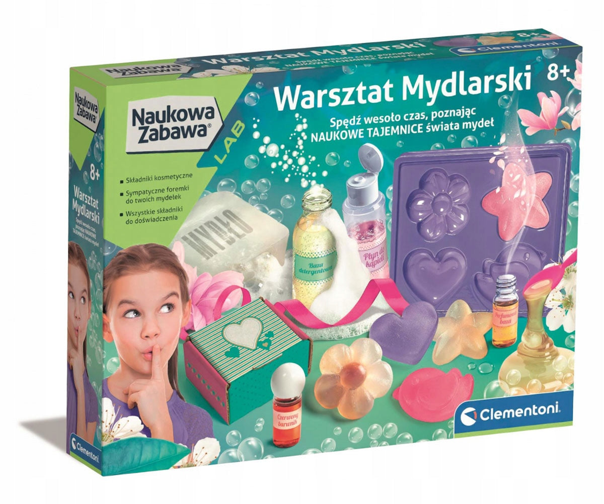 Scientific fun. Soap workshop Kid's age 8+ years