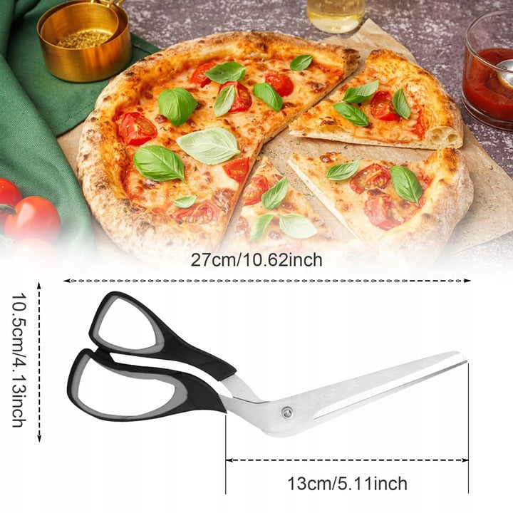 Scissors PIZZA Scissors SCISSORS CUTTING PIZZA SPLIT FOLDING Packaging status original