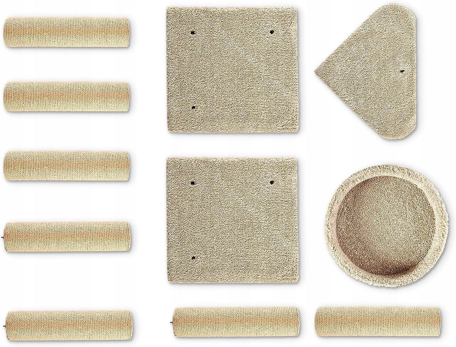 Scratcher, bed, scratching post Amazon Basics 116,5 cm For for kittens for cat families for large breed cats
