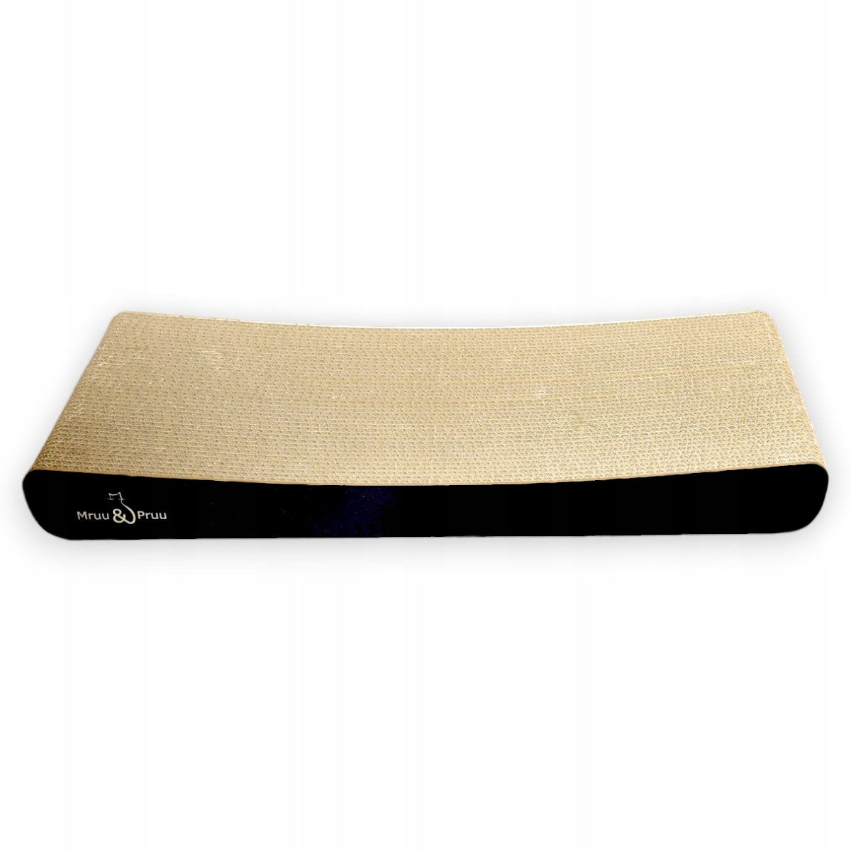 Scratcher cat bed CARDBOARD SIGMA Mruu&Pruu BLACK Packaging status original