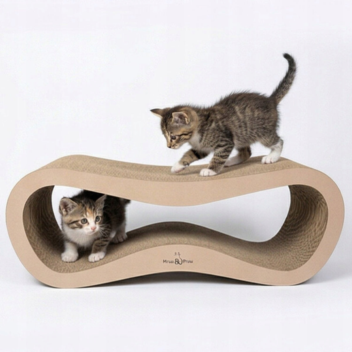 Scratcher cat bed Mruu&Pruu Leon Cat scratcher Cappuccino Packaging status original