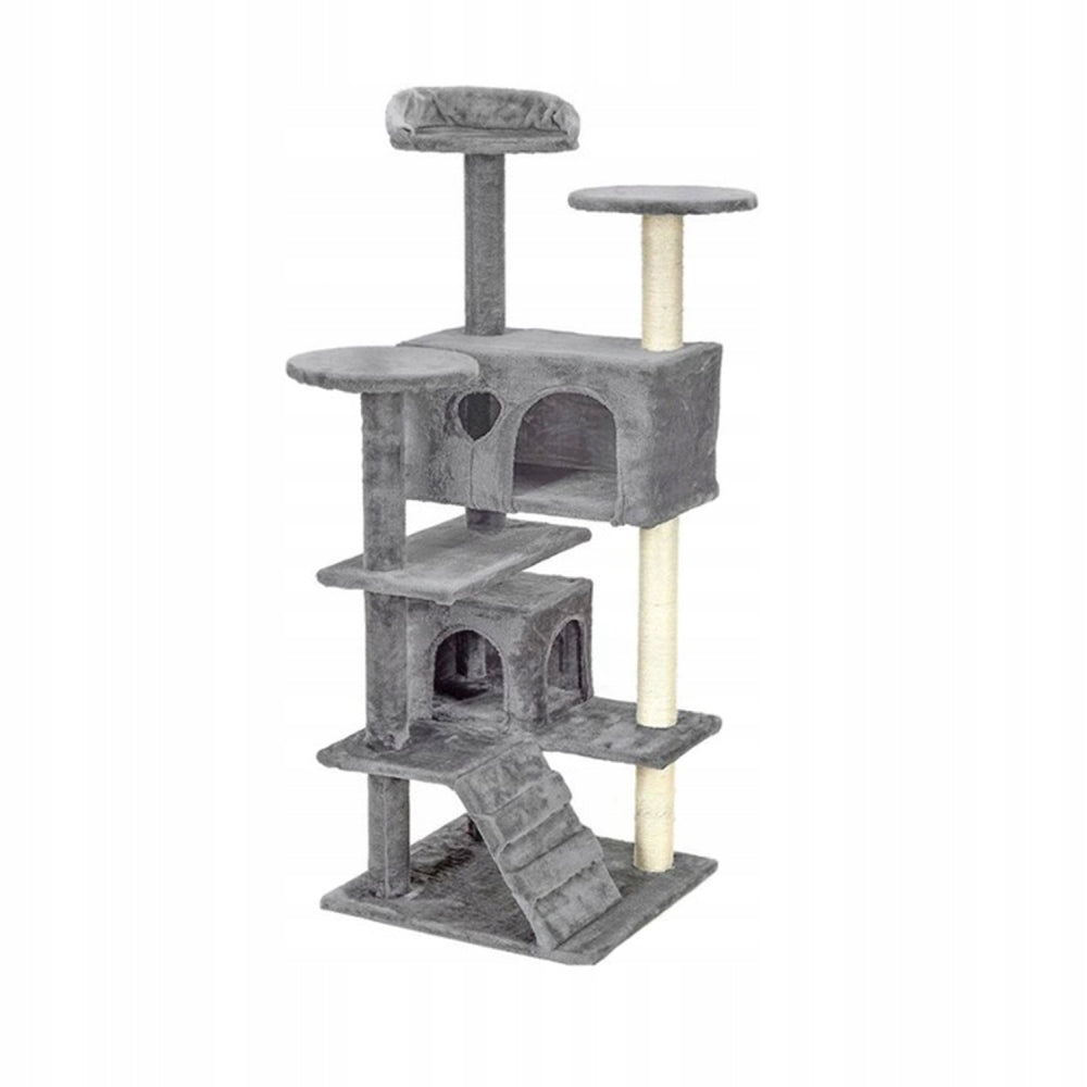 Scratcher for cats Funfit grey high 7 levels sisal 131 cm Packaging status original