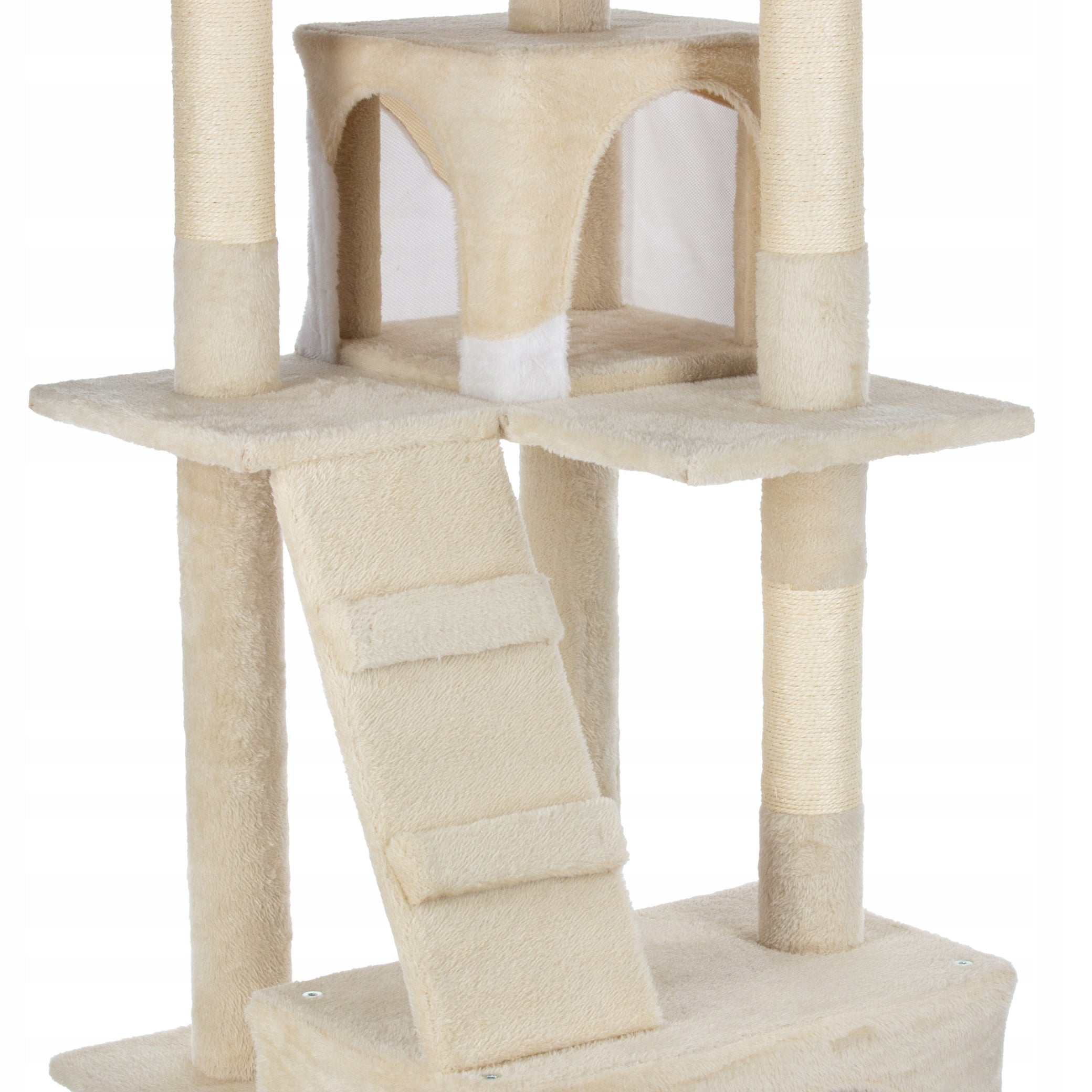 Scratcher high Funfit Home&Office beige sisal 170 cm 5 levels Color beige