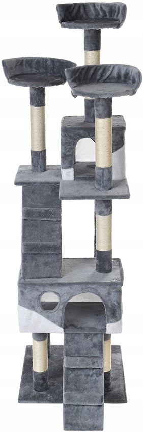 Scratcher high Funfit Home&Office grey sisal 170 cm 5 levels Packaging status original