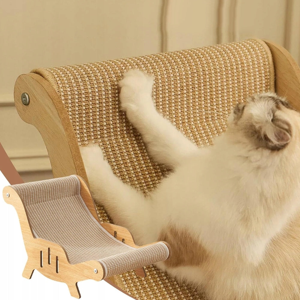 Scratcher with Bed Sizal Wood Stable Cat Couch For Living Room Packaging status original