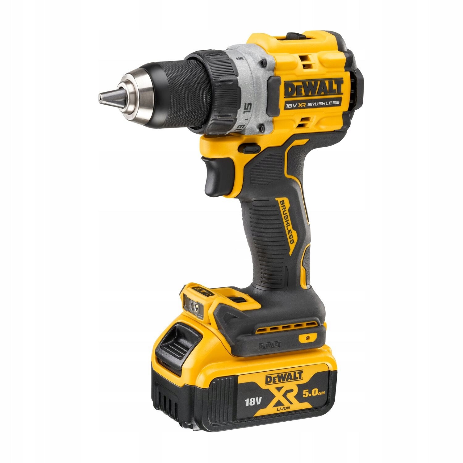 Screwdriver 18V 90Nm 2x5Ah 2-speed DeWALT DCD800P2T Manufacturer code DCD800P2T
