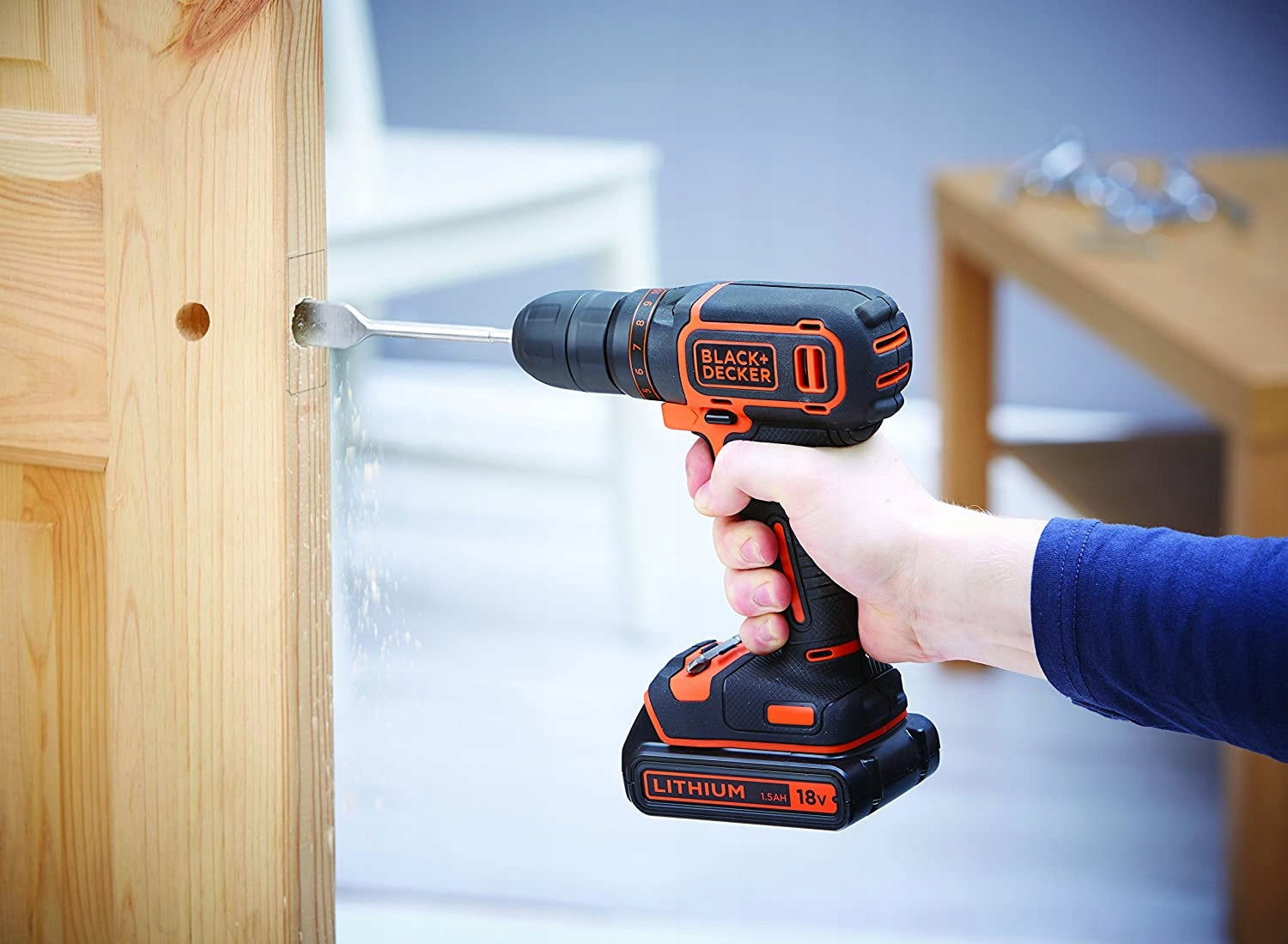 Screwdriver Black+Decker battery power 18 V BDCDC18_Body Manufacturer code BDCDC18_Body