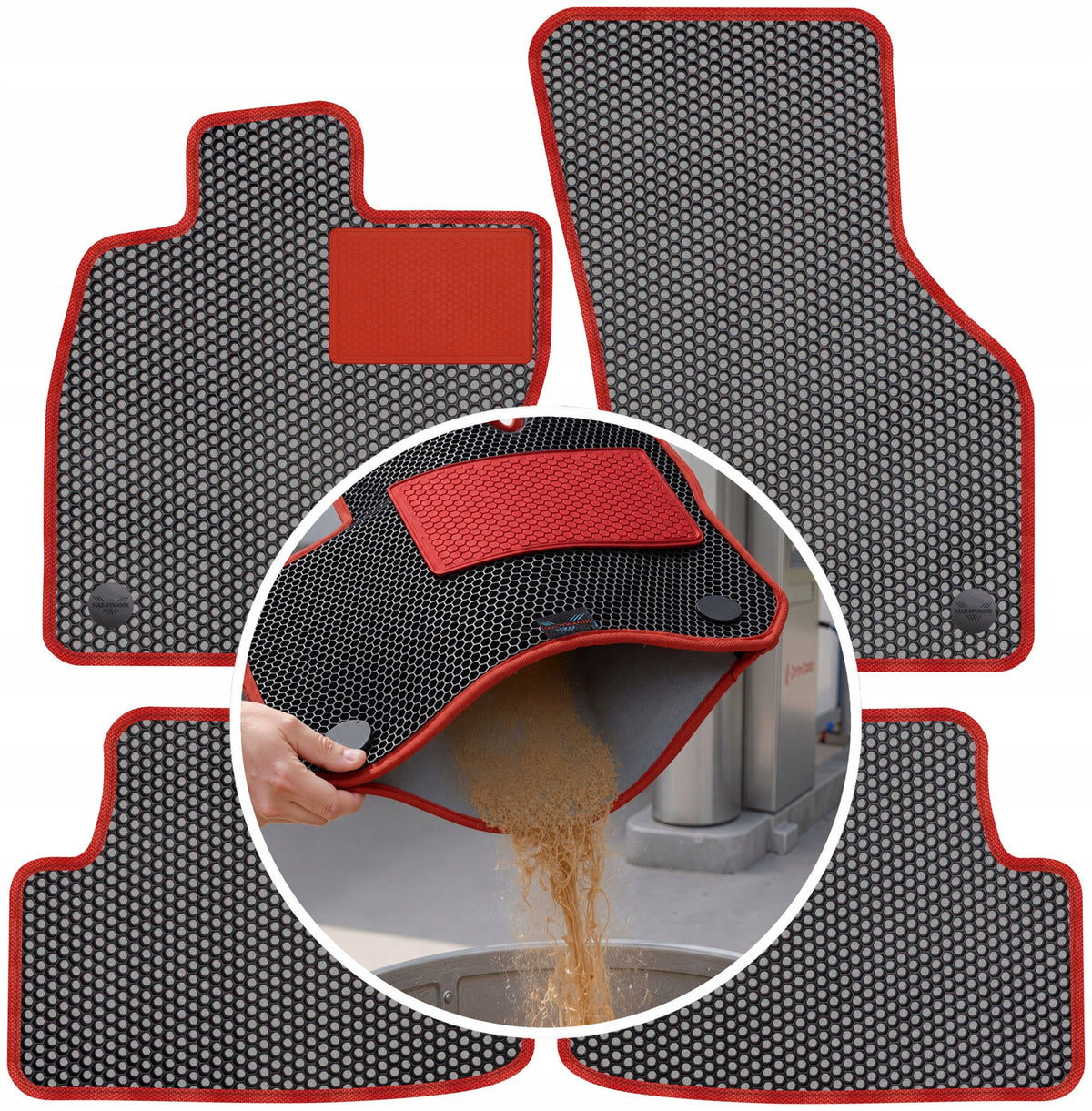 Seat Leon III 2013-2019 EVA SMART POCKET Rugs Packaging status original