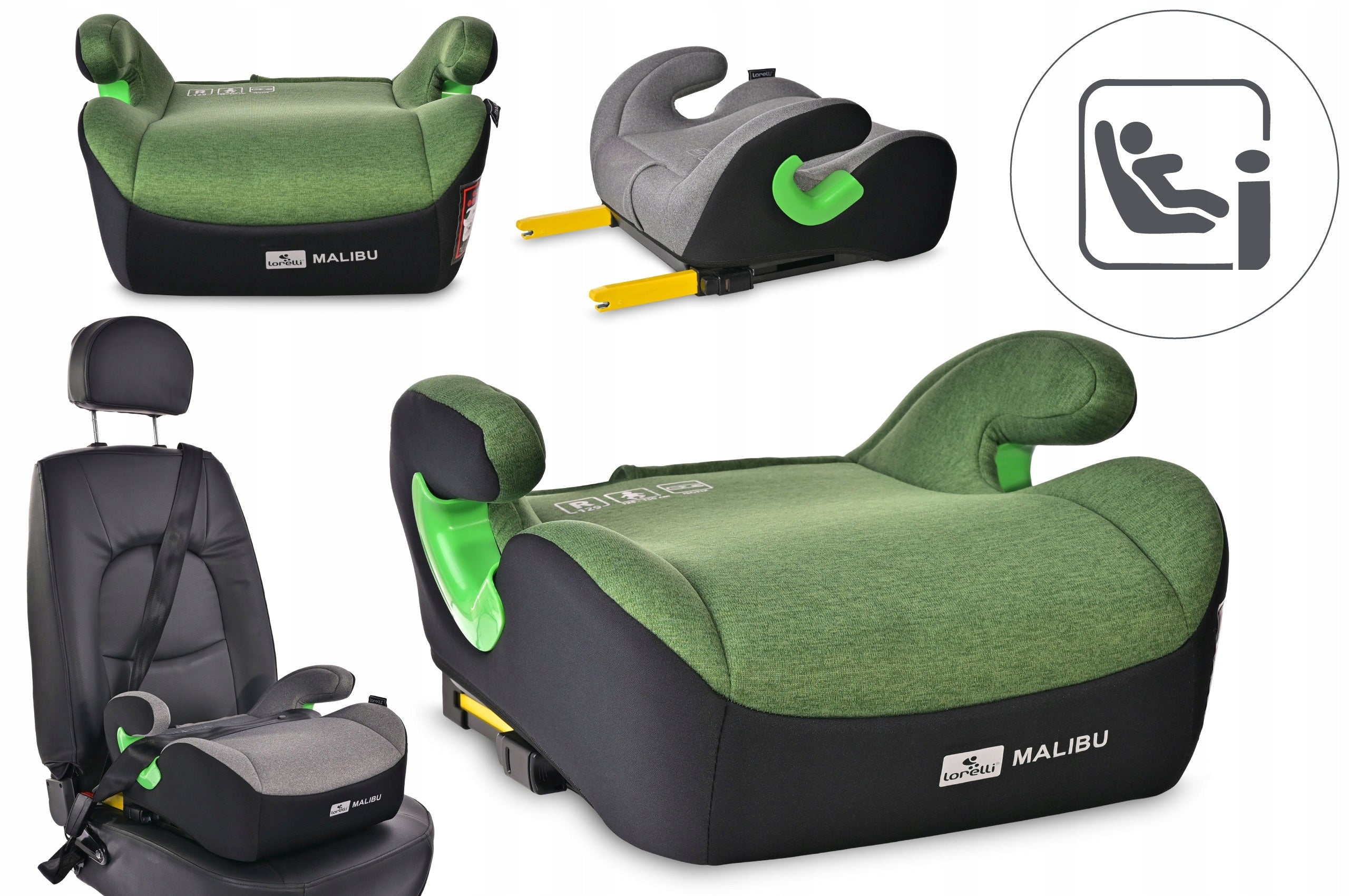 Seat stand 125-150cm Malibu ISOFIX I-SIZE 125-150cm Lorell Packaging status original