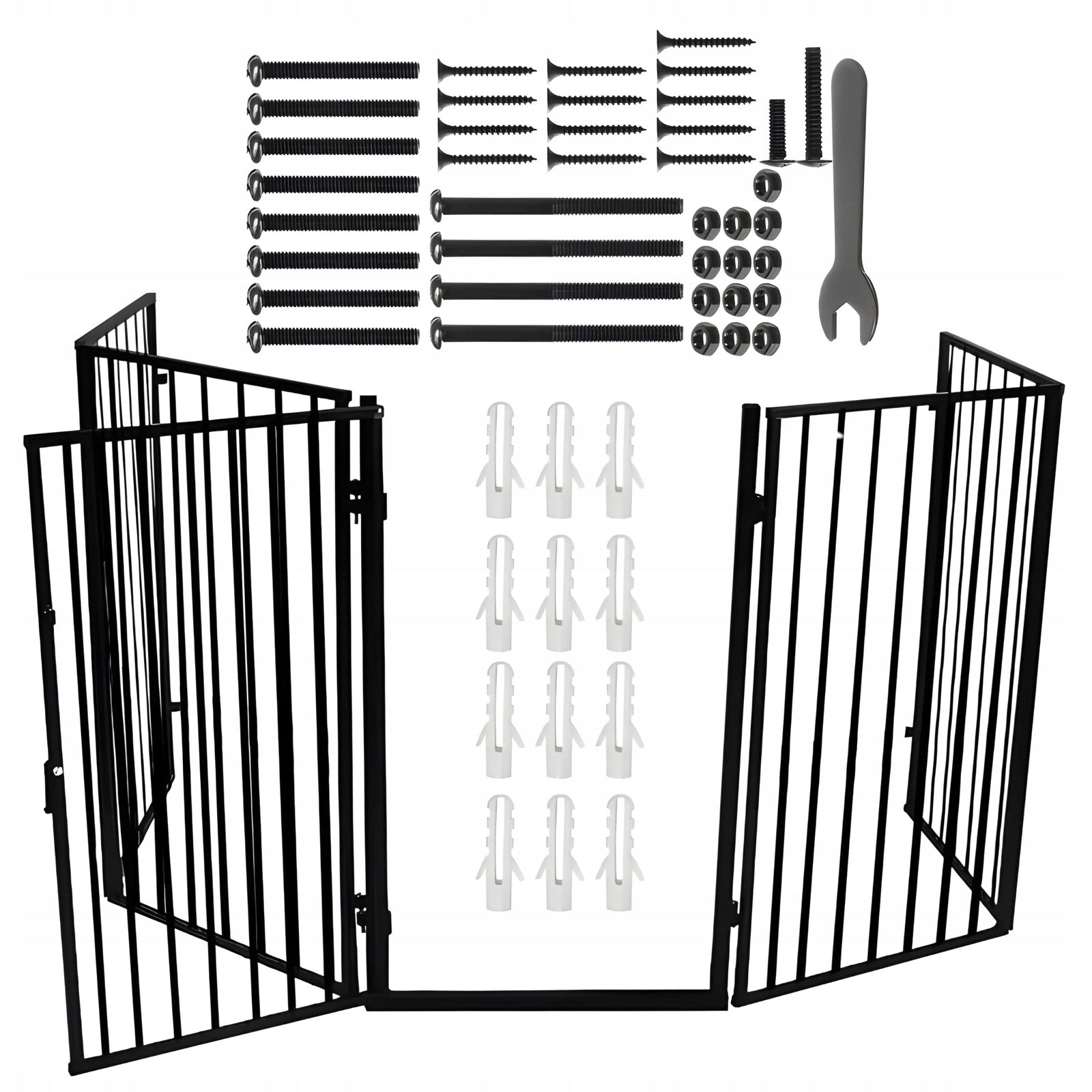 Security Gate Barrier for Fireplace Furnace Protective Fireplace Cover Packaging status original