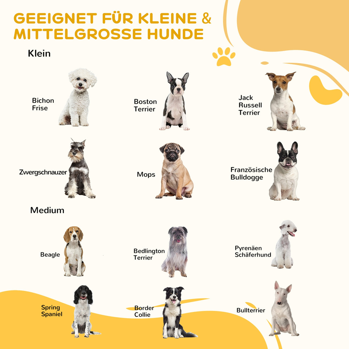 Security Gate for Dogs Home for Stairs Brown 185x36x71cm Brand PawHut