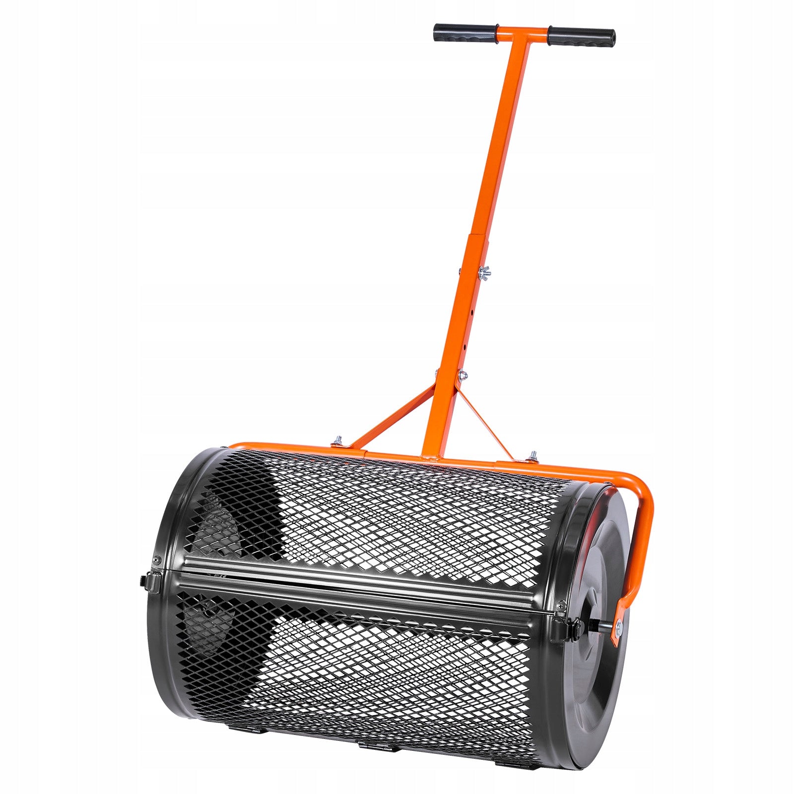 Seed Spreader 67CM Wide Compost Spreader With Adjustable Handle Power supply handheld