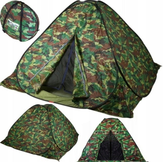 Self-ASSEMBLY TOURIST TENT 4-5-Person FAMILY CAMPING MACHINE