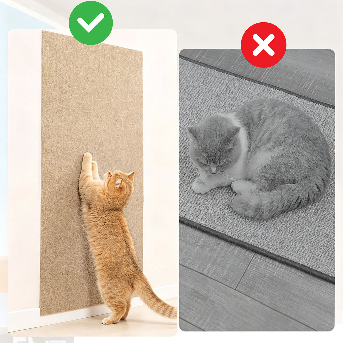 Self-Adhesive Scratching Mat for Cat 40x300cm Durable Couch Protection Manufacturer code ZMTMZD260820-02