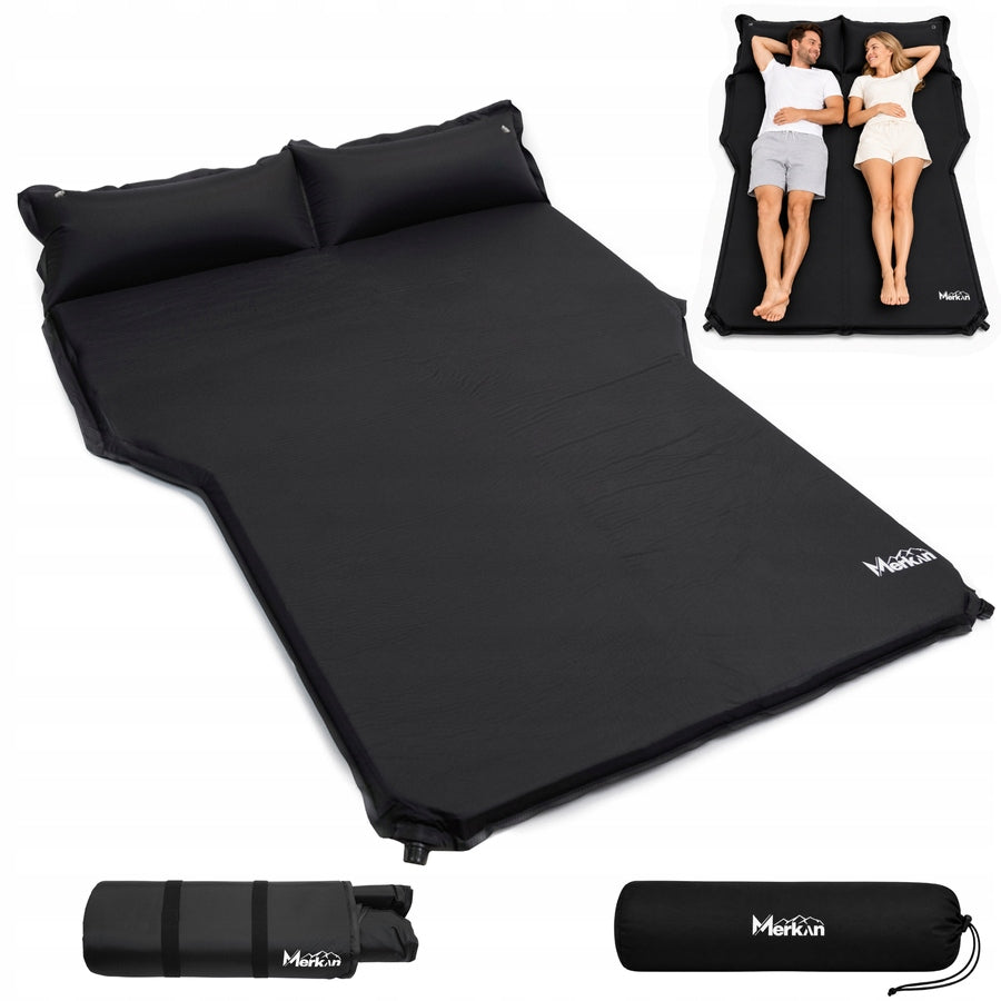 Self-Inflating Hiking Mat Double Thick Camping MERKAN Packaging status original