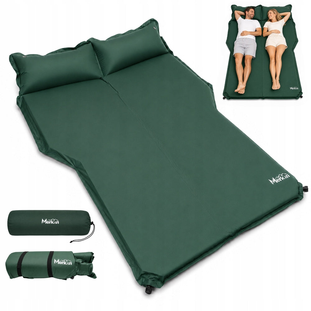 Self-Inflating Hiking Mat Double Thick Camping MERKAN