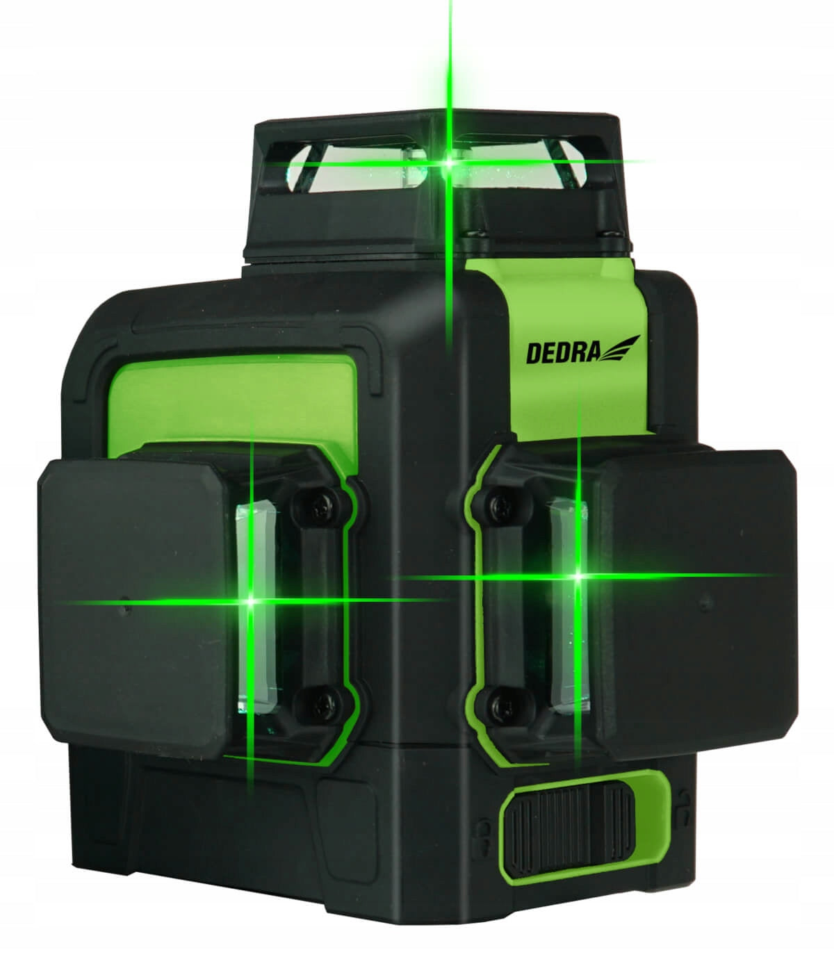 Self Leveling Cross Laser 3D Laser Level DEDRA MC0904 green