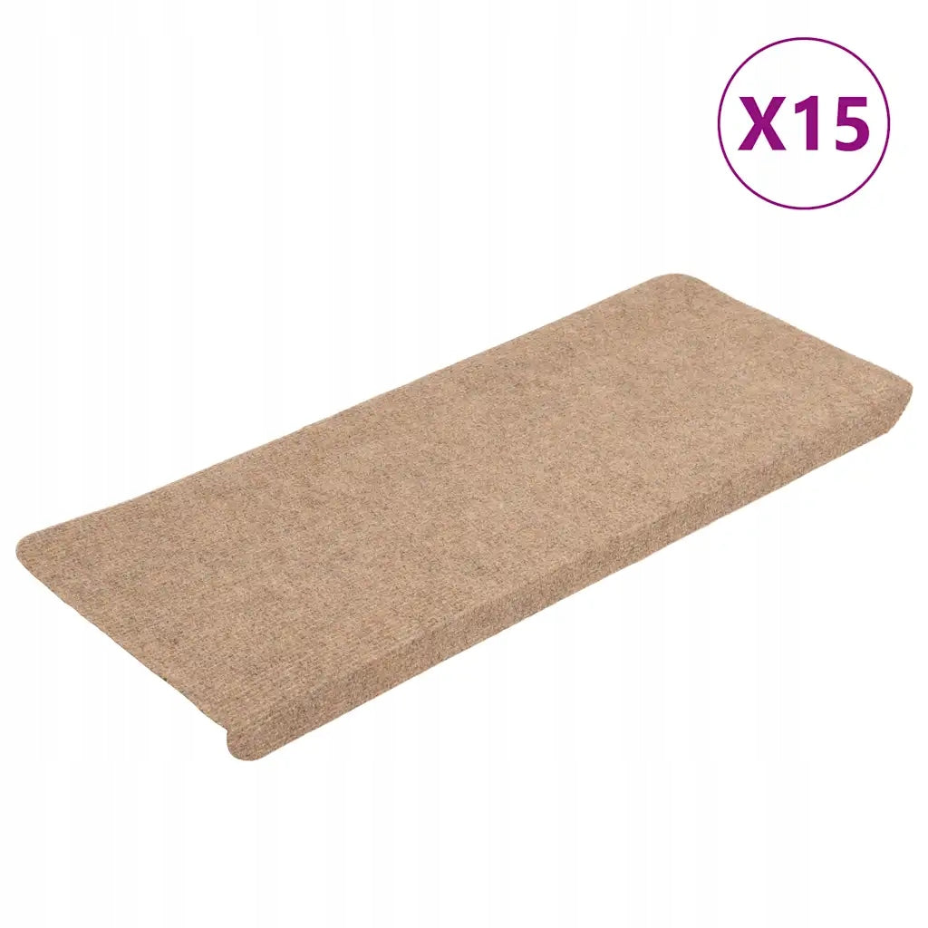 Self-adhesive stair covers, 15pcs, 65x24,5
