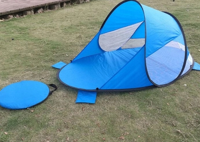 Self-folding pop-up beach tent for babies Manufacturer code SAMOROZKŁADAJĄCY NAMIOT PLAŻOWY POP-UP Allbag