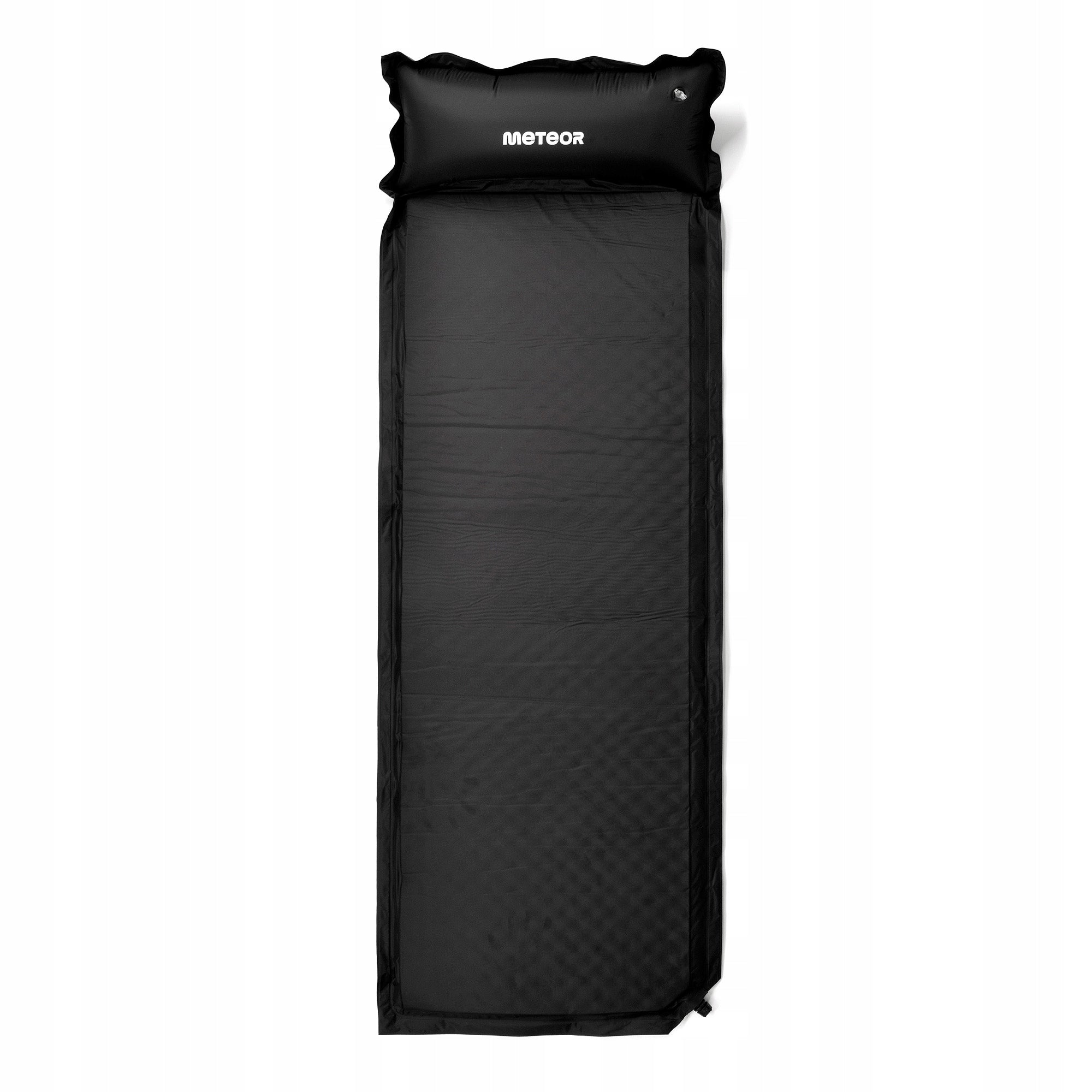 Self-inflating mat Meteor 200×66×3,8 cm black Manufacturer code 16437