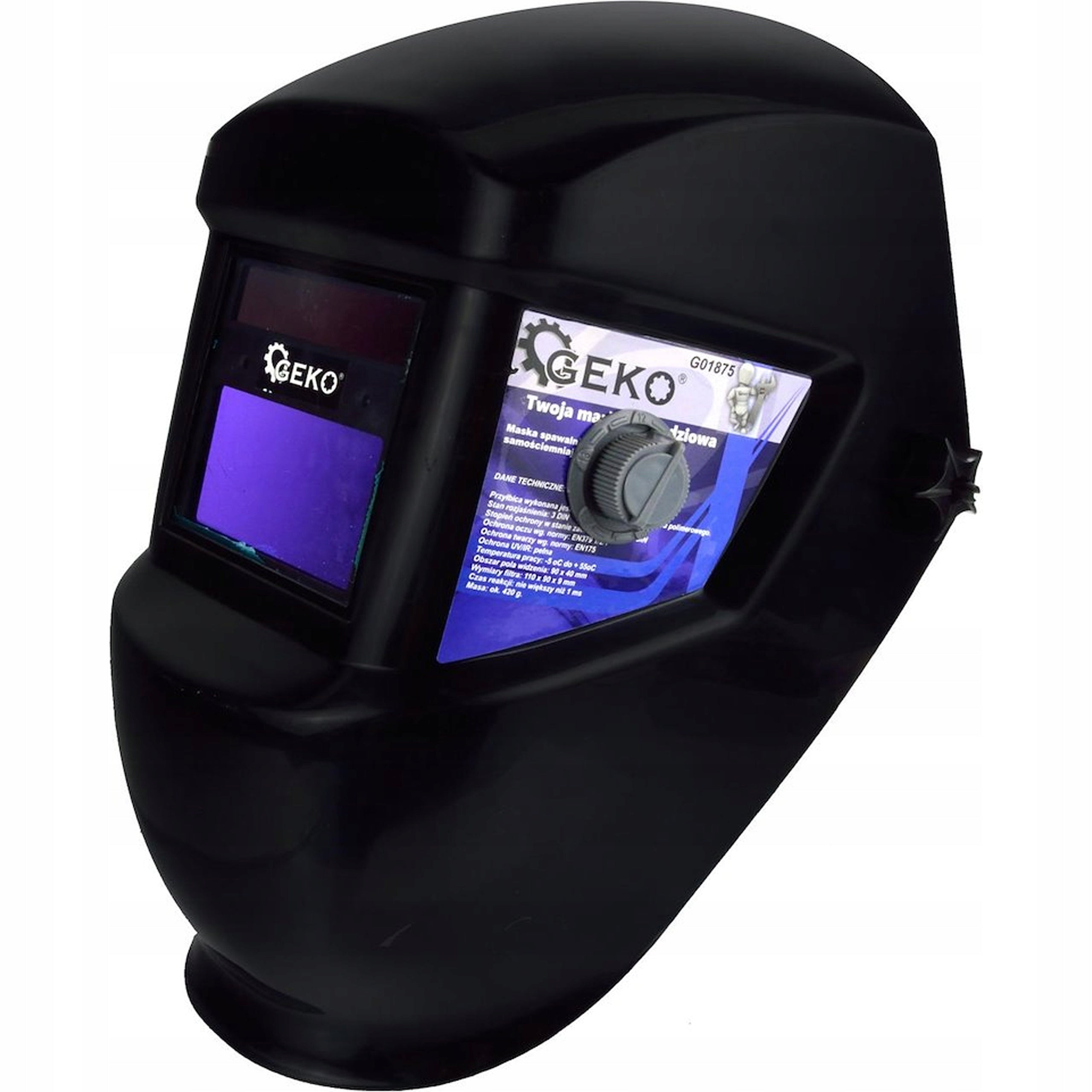 Self-tinting welding mask DIN 9-13 GEKO