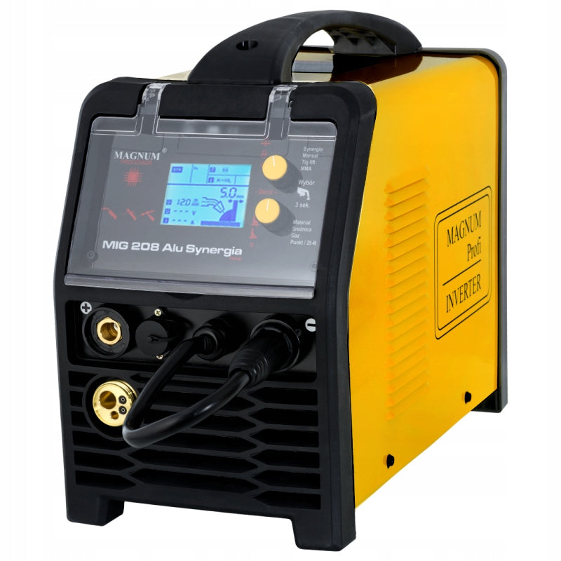 Semi-automatic welding machine MAGNUM MIG 208 ALU SYNERGY Brand Magnum